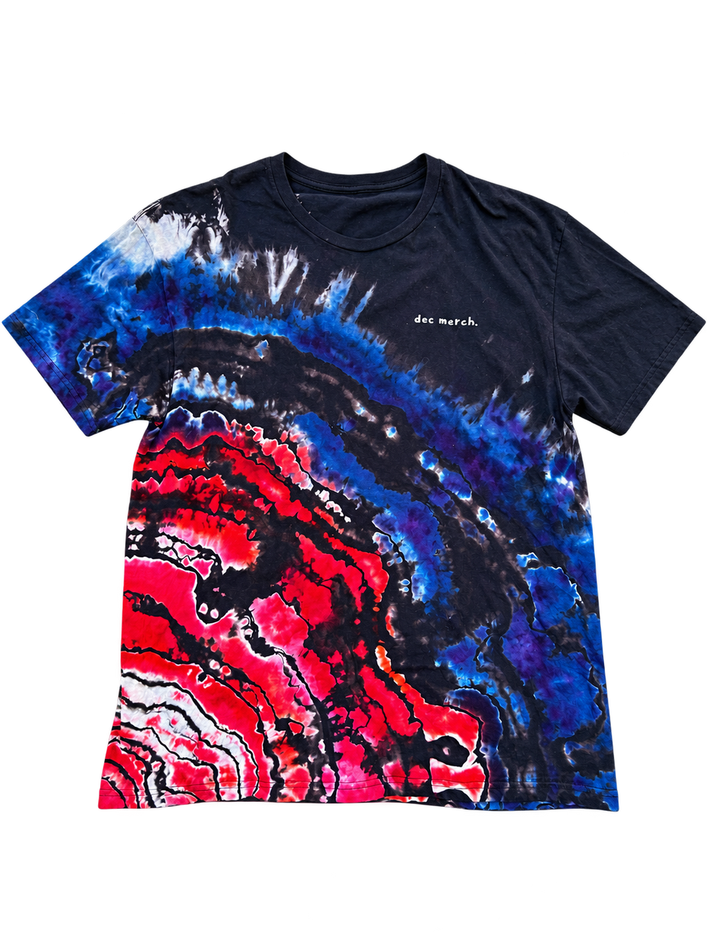 Bubble Logo — Red Tide Geode Tee