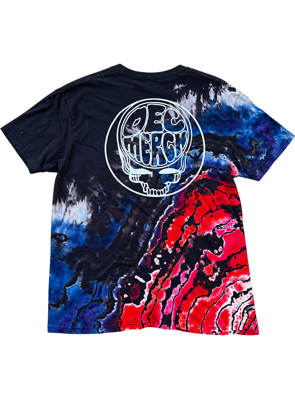 Bubble Logo — Red Tide Geode Tee