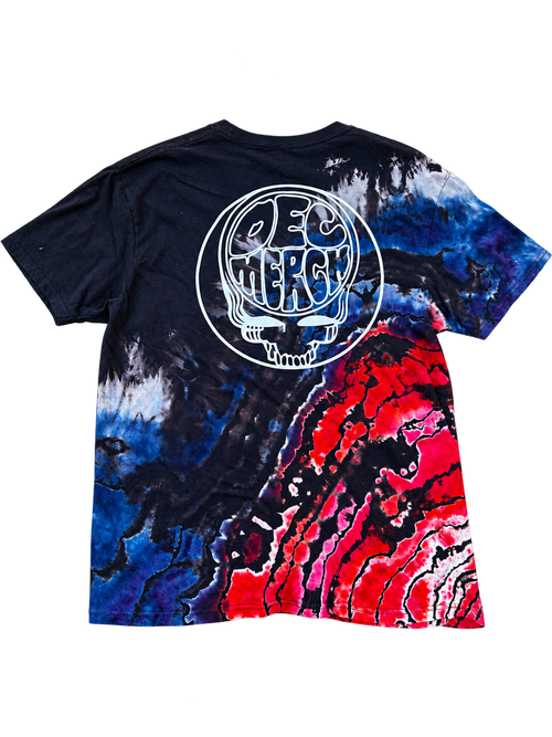 Bubble Logo — Red Tide Geode Tee