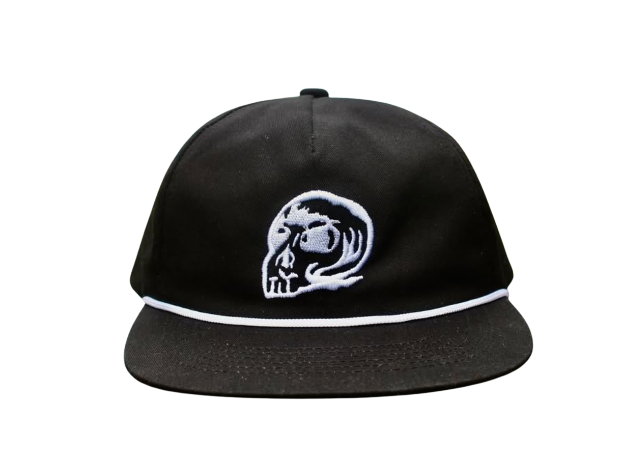 Skull Wave Rope Hat