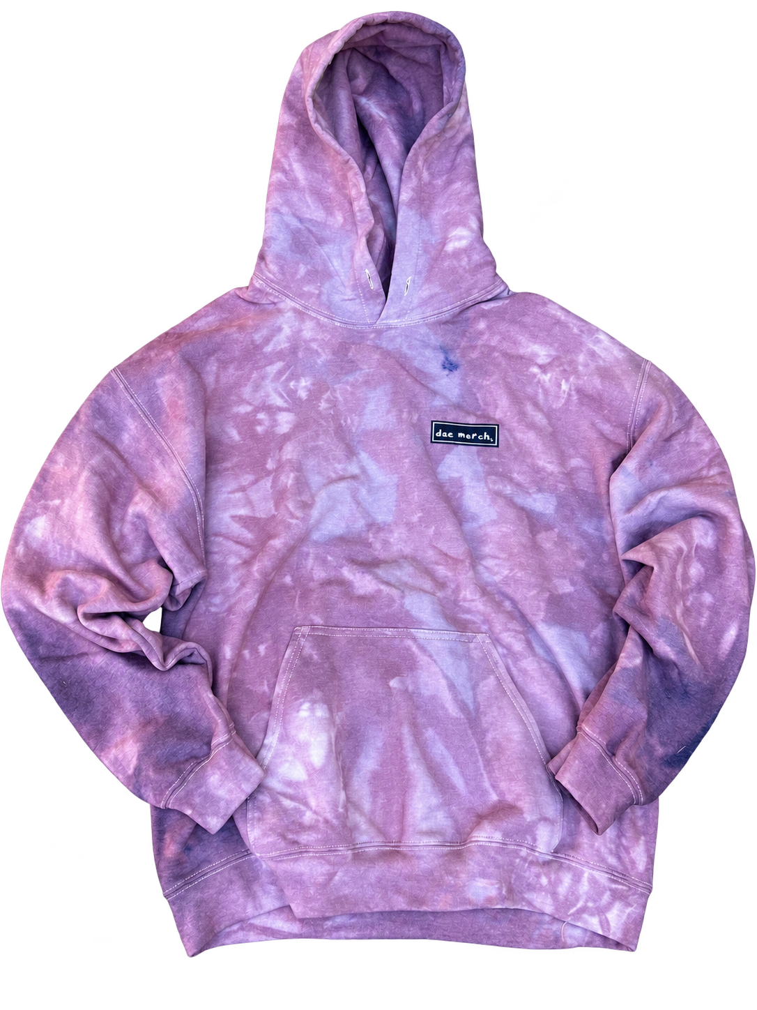 Washed Label — Mauve Hoodie