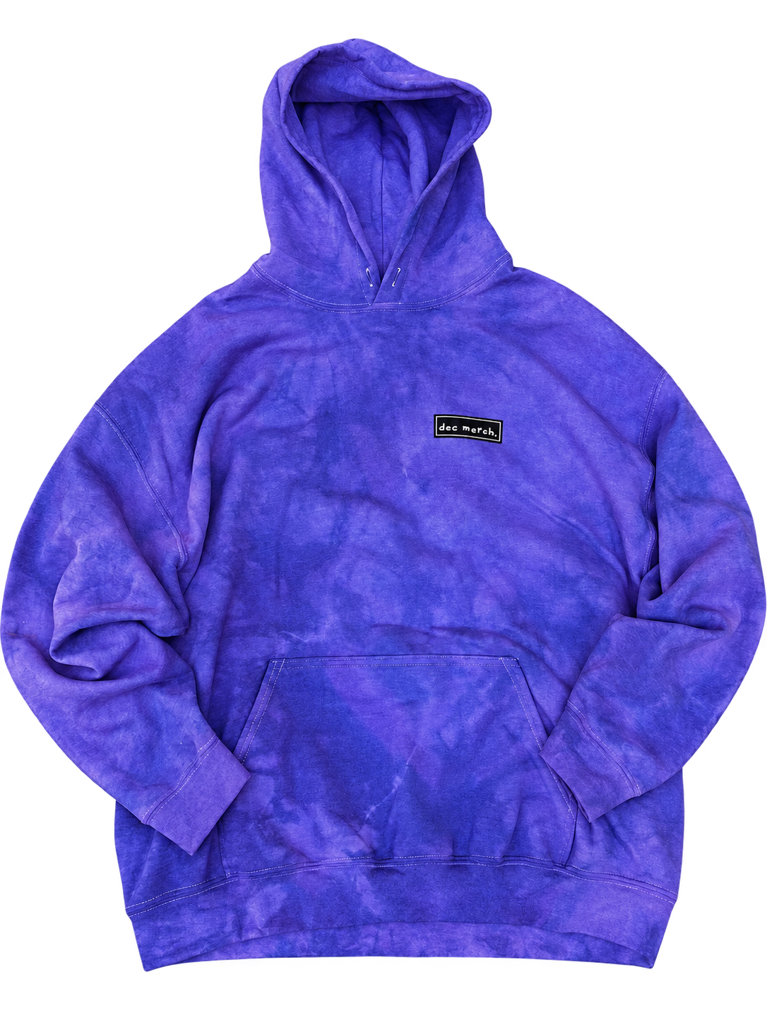 Washed Label — Violet Hoodie